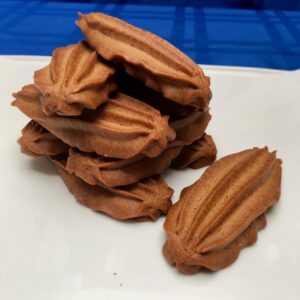 Vegetarian, vegan Moustokouloura grape molasses cookies from Glyka Sweets