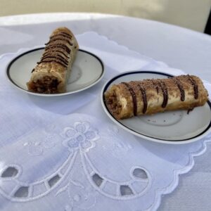 Seasonal Saragli (Rolled Baklava)