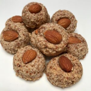 Petite almond balls from Glyka Sweets Greek cookies and pastries