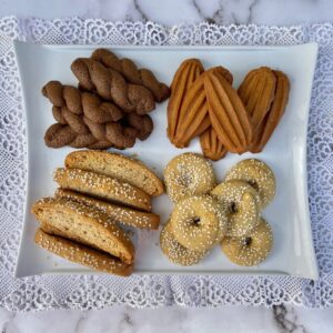 Greek Lenten Cookie Sampler Box