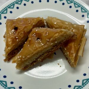 Nut-free Baklava